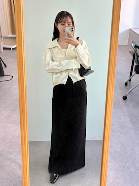「CAPRICIEUX LE'MAGE（カプリシューレマージュ）のアイテム」を使った、kon_lemageさん（レディース・158cm）の秋コーディネート