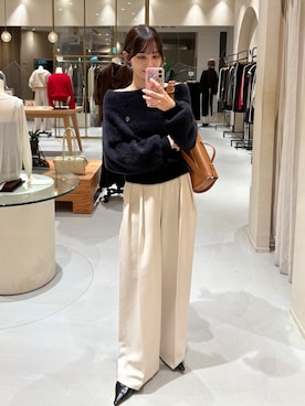 「アイテム（パンプス）」を使った、kon_lemageさん（レディース・158cm）の秋コーディネート