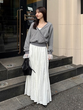 kon_lemageさん（レディース・158cm）の春コーディネート