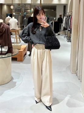 kon_lemageさん（骨格ウェーブ・レディース・158cm）の秋コーディネート