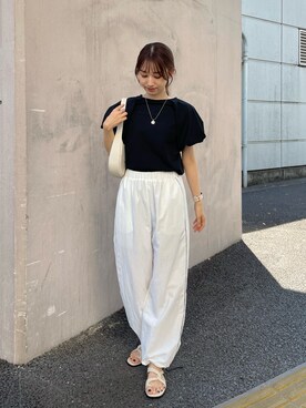 kon_lemageさん（レディース・158cm）の夏コーディネート