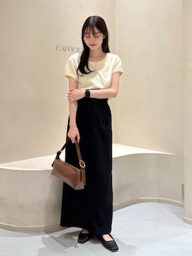 「アイテム（パンプス）」を使った、kon_lemageさん（レディース・158cm）の夏コーディネート