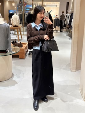 kon_lemageさん（レディース・158cm）の冬コーディネート