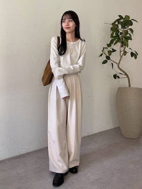 kon_lemageさん（レディース・158cm）の冬コーディネート