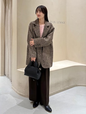 「冬コーデ」｜kon_lemageさん（レディース・158cm）の冬コーディネート