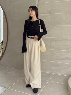 kon_lemageさん（レディース・158cm）の春コーディネート