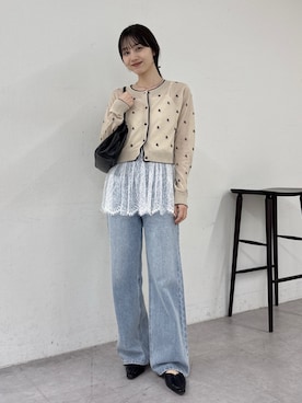 kon_lemageさん（レディース・158cm）の春コーディネート