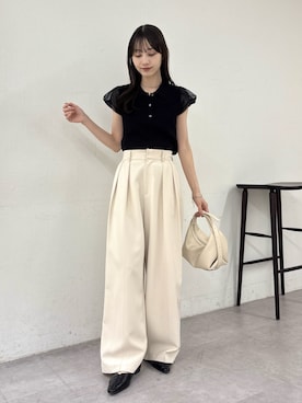 kon_lemageさん（レディース・158cm）の春コーディネート