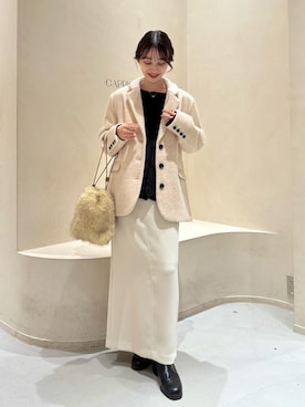 kon_lemageさん（レディース・158cm）の冬コーディネート