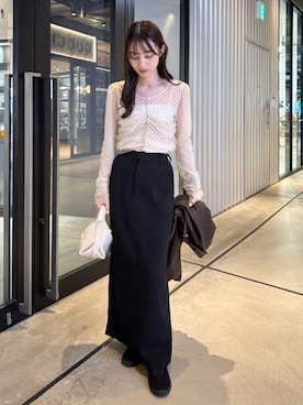 kon_lemageさん（レディース・158cm）の冬コーディネート