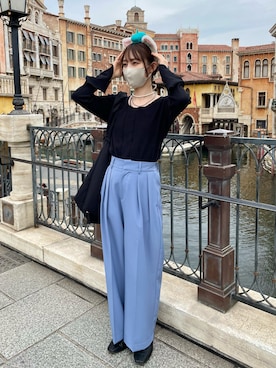 kon_lemageさん（レディース・158cm）の春コーディネート