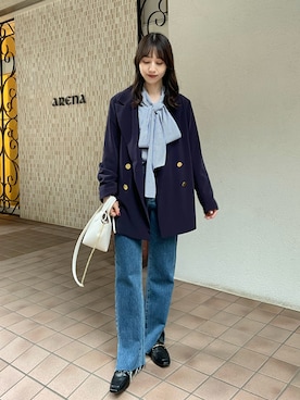 kon_lemageさん（レディース・158cm）の冬コーディネート