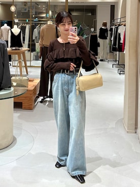 「アイテム（パンプス）」を使った、kon_lemageさん（レディース・158cm）の秋コーディネート