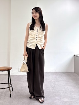 kon_lemageさん（レディース・158cm）の夏コーディネート