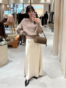 「アイテム（パンプス）」を使った、kon_lemageさん（レディース・158cm）の秋コーディネート