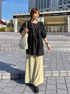 kon_lemageさん（レディース・158cm）の春コーディネート