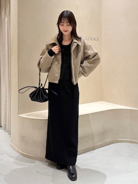 kon_lemageさん（レディース・158cm）の秋コーディネート