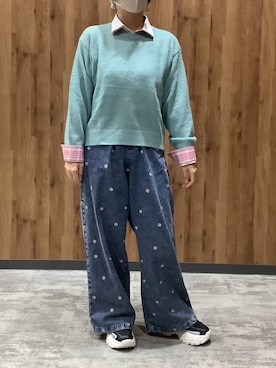 SHIRTS PLAZA 札幌マルヤマクラス店さん（レディース・150cm）の秋コーディネート