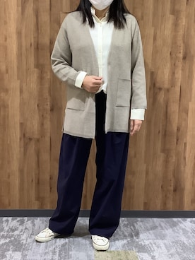 SHIRTS PLAZA 札幌マルヤマクラス店さん（レディース・162cm）の冬コーディネート