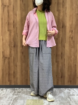 SHIRTS PLAZA 札幌マルヤマクラス店さん(レディース・167cm)の春コーディネート