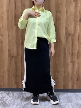 「TOKYO SHIRTS（トウキョウシャツ）のアイテム（シャツ/ブラウス）」を使った、SHIRTS PLAZA 札幌マルヤマクラス店さん（レディース・150cm）の春コーディネート