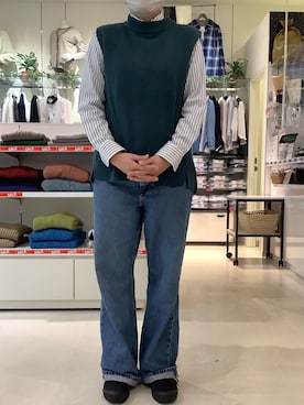 SHIRTS PLAZA 札幌マルヤマクラス店さん（レディース・162cm）の冬コーディネート