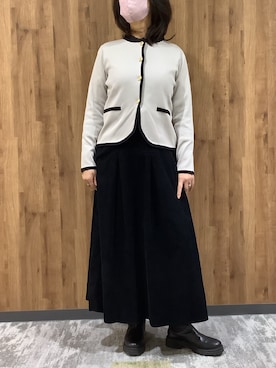SHIRTS PLAZA 札幌マルヤマクラス店さん（レディース・167cm）の冬コーディネート
