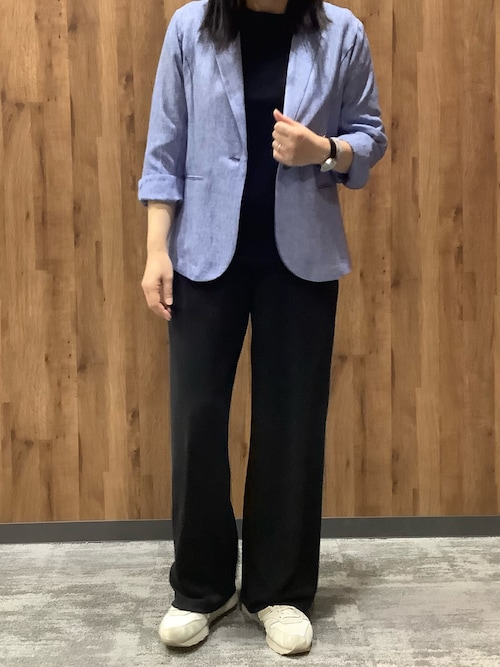 麻調 七分袖ジャケット（テーラードジャケット）｜TOKYO SHIRTS