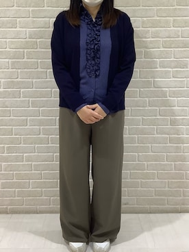 SHIRTS PLAZA 札幌マルヤマクラス店さん(レディース・163cm)の秋コーディネート