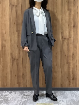 SHIRTS PLAZA 札幌マルヤマクラス店さん（レディース・167cm）の冬コーディネート