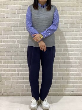 SHIRTS PLAZA 札幌マルヤマクラス店さん(レディース・163cm)の秋コーディネート