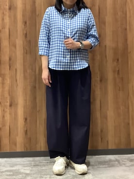 SHIRTS PLAZA 札幌マルヤマクラス店さん（レディース・162cm）の夏コーディネート