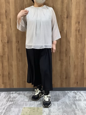 SHIRTS PLAZA 札幌マルヤマクラス店さん(レディース・154cm)の春コーディネート