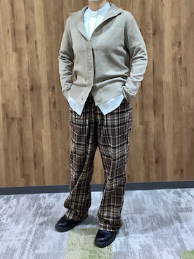 SHIRTS PLAZA 札幌マルヤマクラス店さん（レディース・150cm）の冬コーディネート