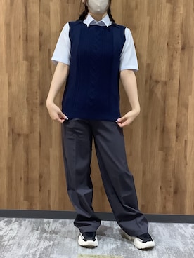 SHIRTS PLAZA 札幌マルヤマクラス店さん（レディース・150cm）の春コーディネート