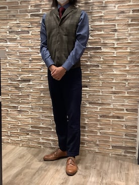 BRICK HOUSE by Tokyo Shirts 和泉ららぽーと店さん（メンズ・168cm）の秋コーディネート