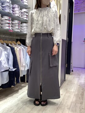 BRICK HOUSE by Tokyo Shirts 福津イオンモール店さん（レディース・163cm）の夏コーディネート