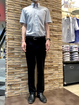 BRICK HOUSE by Tokyo Shirts 福津イオンモール店さん（メンズ・177cm）の夏コーディネート