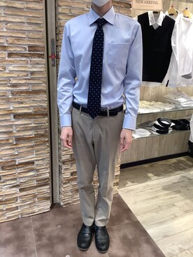BRICK HOUSE by Tokyo Shirts 福津イオンモール店さん（メンズ・178cm）の冬コーディネート
