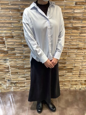 BRICK HOUSE by Tokyo Shirts 福津イオンモール店さん（レディース・165cm）の冬コーディネート