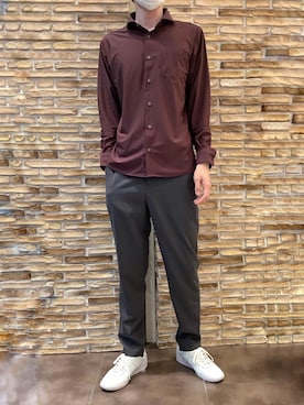 BRICK HOUSE by Tokyo Shirts 福津イオンモール店さん（メンズ・177cm）の春コーディネート