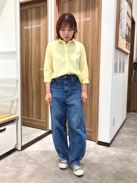 「BRICK HOUSE by TOKYO SHIRT」｜BRICK HOUSE by Tokyo Shirts 錦糸町アルカキット店さん（レディース・157cm）の夏コーディネート