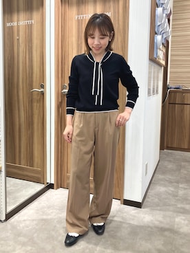 「ブリックハウス」｜BRICK HOUSE by Tokyo Shirts 錦糸町アルカキット店さん（レディース・157cm）の春コーディネート