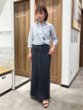 「ブリックハウス」｜BRICK HOUSE by Tokyo Shirts 錦糸町アルカキット店さん（レディース・157cm）の夏コーディネート