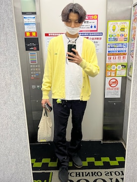 「ラコステ」｜「アイテム（アクセサリー）」を使った、shintarosuさん（メンズ・180cm）の秋コーディネート