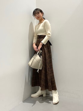 LEIさん（レディース・156cm）の冬コーディネート