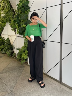 LEIさん（レディース・156cm）の夏コーディネート