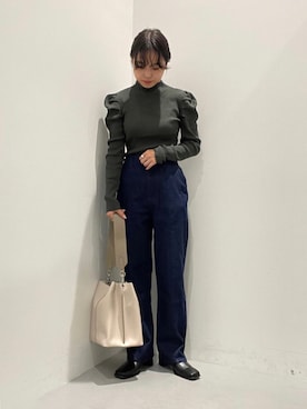 LEIさん（レディース・156cm）の秋コーディネート