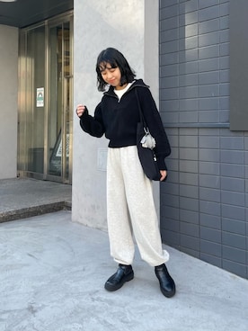 LEIさん（レディース・156cm）の冬コーディネート