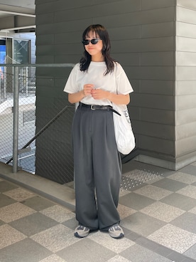 「スニーカーコーデ」｜LEIさん（レディース・156cm・20代）の春コーディネート